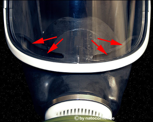 die Bel�ftungsschlitze