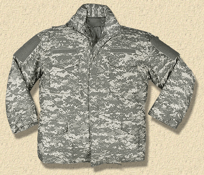 Das M65 Field-Jacket in AT- Digital tarn.