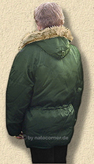 USAF polare Winterbekleidung -der N3B Snorkelparka