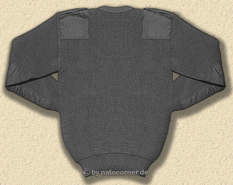 BW-Pullover, Rundhals - Crewneck, mit Schutzpatten