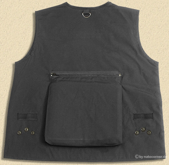 die R�ckseite -mit  "ohne" seitlichen G�rteltaschen